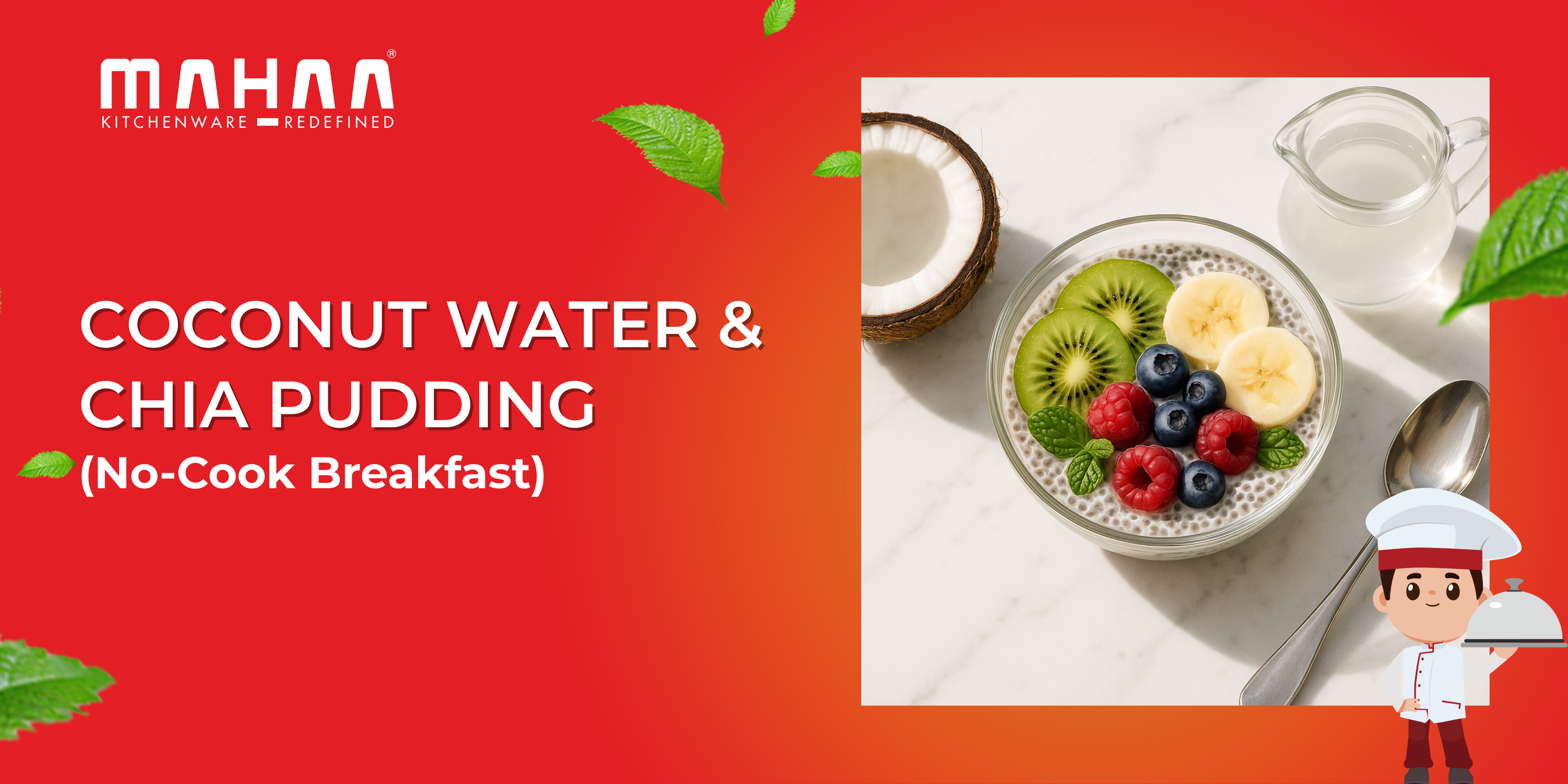 Coconut Chia Pudding β The No-Cook Breakfast Revolution